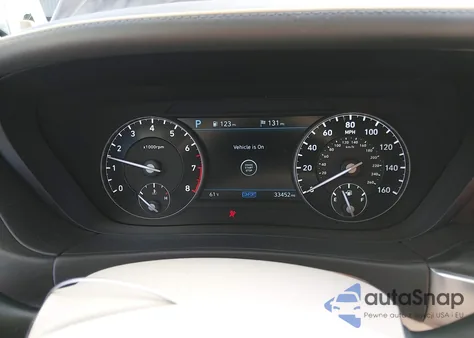 2020 Genesis G90 3.3T Premium Rwd z USA, uszkodzony, nr VIN KMTF34PA4LU081199